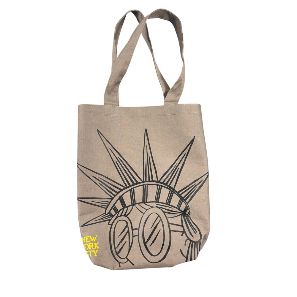 Starbucks New York City Statue of Liberty Canvas Tote Bag NYC Graphic